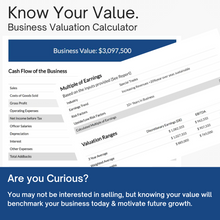Load image into Gallery viewer, BENCHMARK - Your Business Valuation Report
